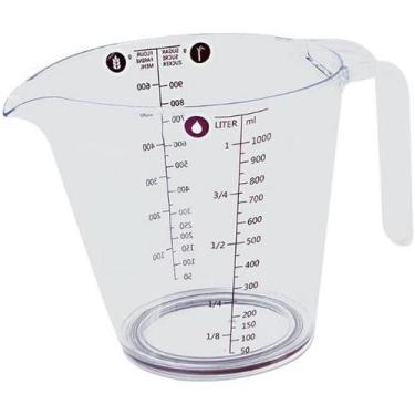 Imagem de Jarra Medidora em PS + Silicone Glacê 1 litro Brinox
