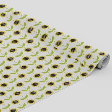 Imagem de Tecido Oxford Estampado Girassol Miolo Poá - 1,40m - Core Decore