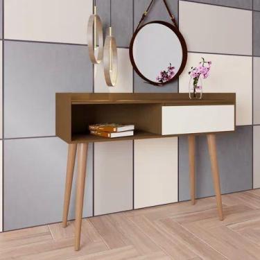 Imagem de Aparador buffet retro delta delux classico glos malbec/off white - Vil