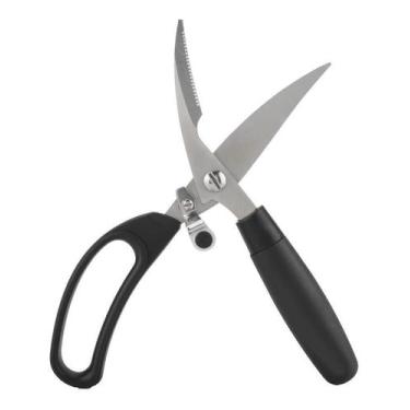 Imagem de Tesoura Para Frango Cortar Aves Carnes Aço Inox - Mimo Style