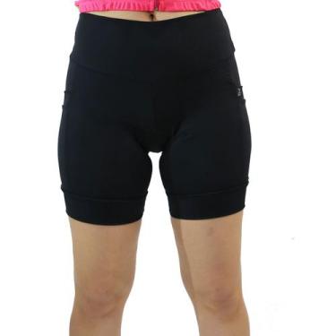 Imagem de Shorts Com Forro De Espuma Acolchoada  Para Ciclismo Bike Mtb Pedalar 