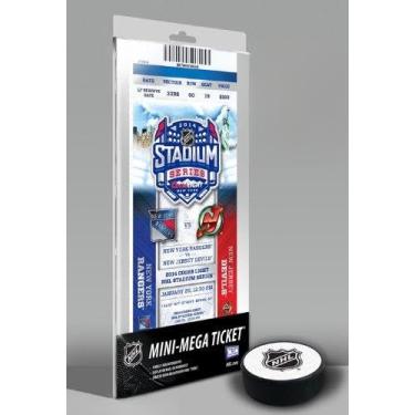 Imagem de Mini-Mega Ticket NHL New York Rangers 2014 Stadium Series Devils vs. Rangers
