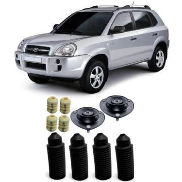 Imagem de 04 Kits Batentes Hyundai Tucson 2004 Até 2016 DianteiroTraseiro - Skyl