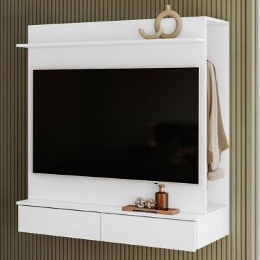 Imagem de Painel para TV Até 42 Polegadas com Closet 2 Gavetas Wave Albatroz