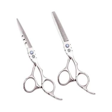 Imagem de Tesoura De Cabelo Profissional Roxo Dragão 55 "6" Tesoura De Desbaste 