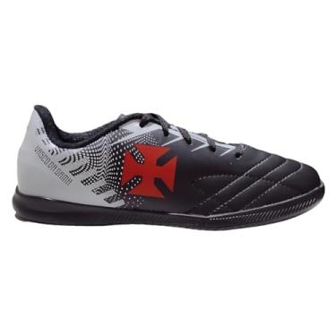 Imagem de Chuteira Futsal Infantil Oxn Avanti 2 Vasco - Preto - 32