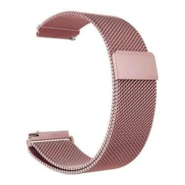 Imagem de Pulseira Premium Magnética Smartwatch Smartband 22mm - Happy Case, Ros