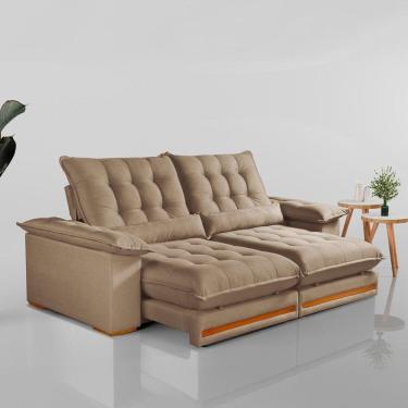 Imagem de Sofá Retrátil e Reclinável 4 Lugares 290cm Istambul