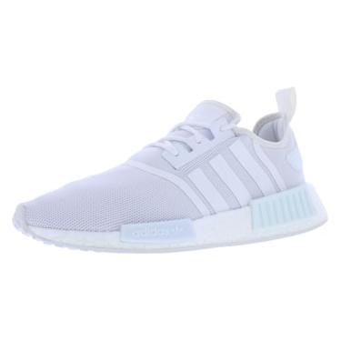 Imagem de adidas Tênis masculino NMD_r1, Branco nuvem/branco nuvem/branco nuvem, 36
