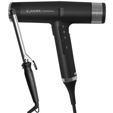 Imagem de Kit Secador iQ3 Black e Modelador Salon Curl 19mm