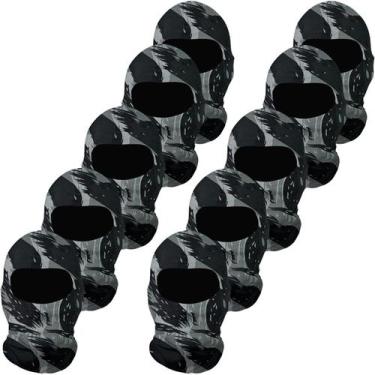 Imagem de Kit 10 balaclavas balaclava touca toca ninja bandana UV50+ - EX311, Ci