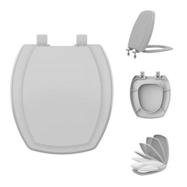 Imagem de Tampa Assento Sanitário Thema Para Vaso Incepa Amortecedor Soft Close 