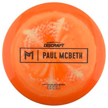 Imagem de Disco de golfe ESP Malita Prototype Paul McBeth DiscraftMid-Range (170-174g / Cores Podem Variar)