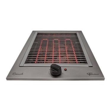 Imagem de Churrasqueira Elétrica Cooktop Ranch Com Pedras Vulcânicas Fischer 220V