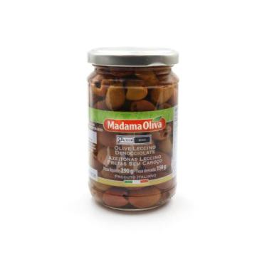 Imagem de Azeitonas Leccino Pretas sem Caroço Madama Oliva 290g