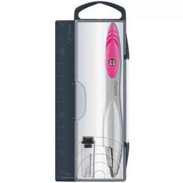 Imagem de Compasso escolar metal maped study c/grafite e estojo - colorido -, Ro