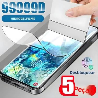 Imagem de Protetor De Tela Hydrogel Samsung Galaxy 5 Peças NNBILI S21 S22 S20 S2