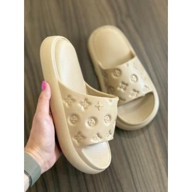 Imagem de Chinelo Slide Nuvem Trevo No Eva Confortável Macio Leve - sem marca, C