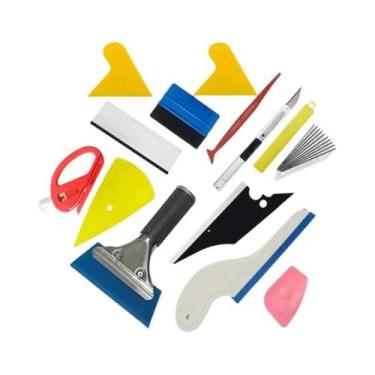 Imagem de Kit De Ferramentas Para Instalação De Película Automotiva: Espátula De