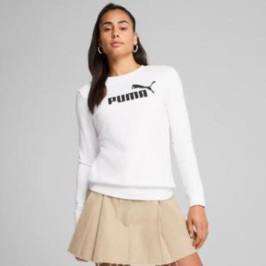 Imagem de Camiseta Puma Manga Longa Essentials No. 1 Logo Feminina-Feminino
