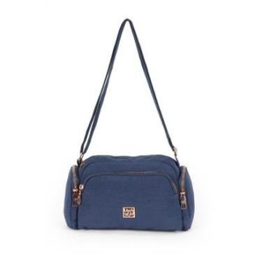 Imagem de Bolsa Baú Pequena Transversal Náilon 4 Bolsos Up4you-Feminino