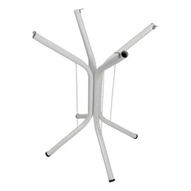 Imagem de Base Para Mesa De Jantar Isa 75cm Industrial 4 Apoio Granito Marmore M