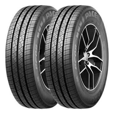 Imagem de Kit 2 Pneu 185r14c 102 100r Pace Pc08 8 Lonas