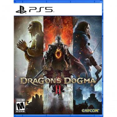 Imagem de Jogo Capcom Dragons Dogma 2 Playstation 5 RE ENGINE RPG Acao Aventura Mundo Aberto Preto