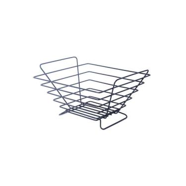 Imagem de Fruteira Quadrada De Mesa Preto 340X180X300Mm