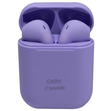 Imagem de Fone Ouvido Bluetooth 10 Metros Touch OEX Candy TWS11 Lilas-Unissex