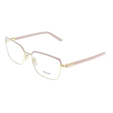 Imagem de Óculos Prada PR 56 YV 09Y1O1 Alabaster/Ouro Pálido