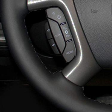 Imagem de DYBANP Capa de volante, para Chevrolet Captiva 2007-2014, capa de volante de carro de couro preto DIY