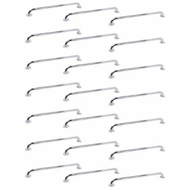 Imagem de Alça de Apoio Barra 70cm Inox Kit 20 Unidades Acessibilidade Idoso Cad