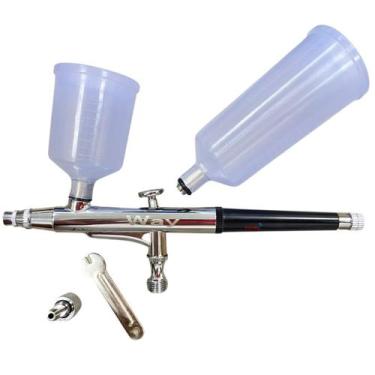 Imagem de Caneta Aerografo Com 2 Canecas - Importway