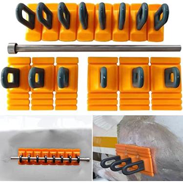 Imagem de CXGS Ferramentas de reparo de amassados sem pintura, ferramentas de reparo de amassados de carro, kit de extrator de amassado resistente, ferramentas de remoção de amassados, ferramenta de remoção de