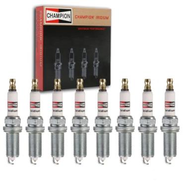 Imagem de 8 velas de ignição Champion Iridium compatíveis com Dodge Durango 4.7L V8 2008-2009