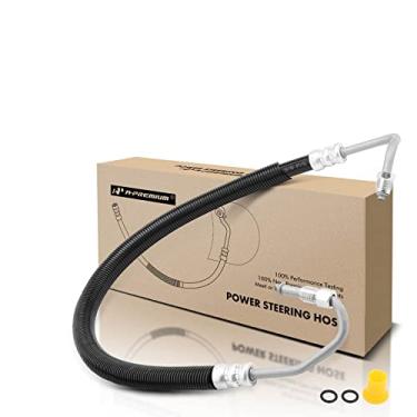 Imagem de A-Premium Conjunto de mangueira de pressão de direção hidráulica compatível com Ford F-250 F-350 Super Duty 2005 V8 6.0L Hydroboost To Gear