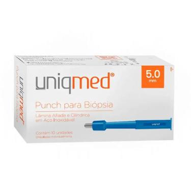Imagem de Punch Para Biopsia 5.0MM Caixa C/ 10 Unidades UNIQMED