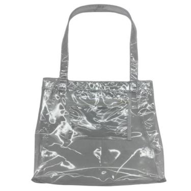 Imagem de Sacola Praia Transparente Bolsa De Praia Sacola Piscina Transparente I