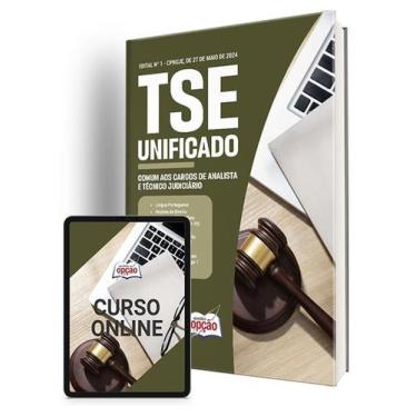 Imagem de Apostila TSE Unificado 2024 - Comum aos Cargos de Analista e Técnico J