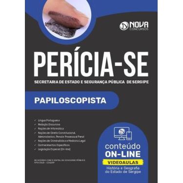 Imagem de Apostila SSP-SE - Papiloscopista - Nova Concursos