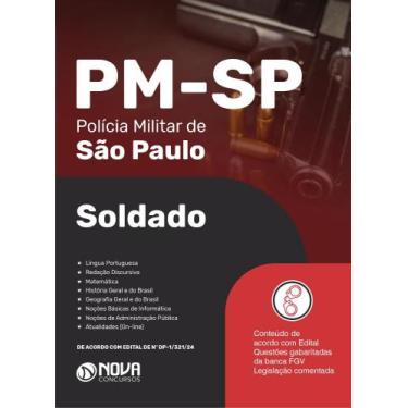 Imagem de Apostila PM-SP 2024 - Soldado - Nova Concursos