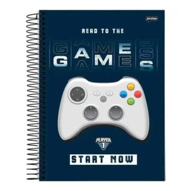 Imagem de Cadernos Univ. 10x1 160 Fls Player Capa Dura Jandaia, Start Now