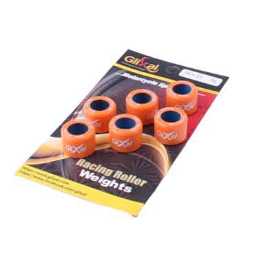 Imagem de Glixal Conjunto de pesos de rolo variador de corrida de alto desempenho 20X15mm para Honda PCX 125 150 Polaris RZR 200 SYM SUZUKI KYMCO VESPA Scooter Quadriciclo ATV UTV (8 gramas)
