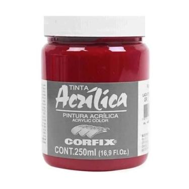 Imagem de Tinta Acrílica 250ml G2 091 Laca de Garanca Corfix, 091 - LACA DE GARA
