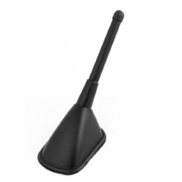 Imagem de Antena autoadesiva Uxcell para carro com base aérea e decalque de plástico preto