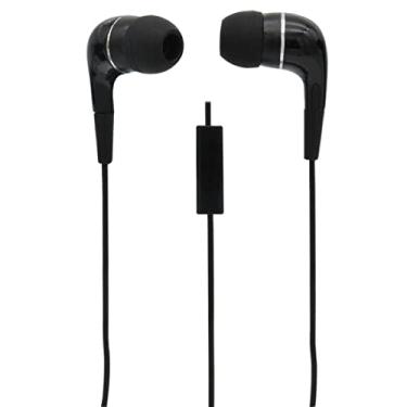Imagem de Mobile Spec Fones de ouvido intra-auriculares estéreos MBS10101 MBS com microfone em linha BLK
