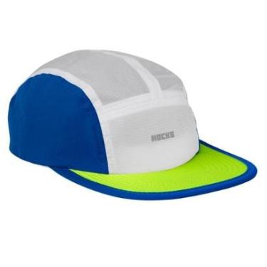 Imagem de Boné Hocks 5 Panel Sport Branco/Azul/Amarelo Neon 25852-Masculino