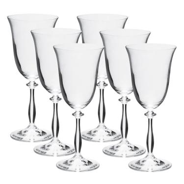 Imagem de Conjunto Com 6 Taças Para Agua 350ml Angela 55707 Bohemia