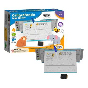 Imagem de Jogo Pedagógico Caligrafando - Pais E Filhos